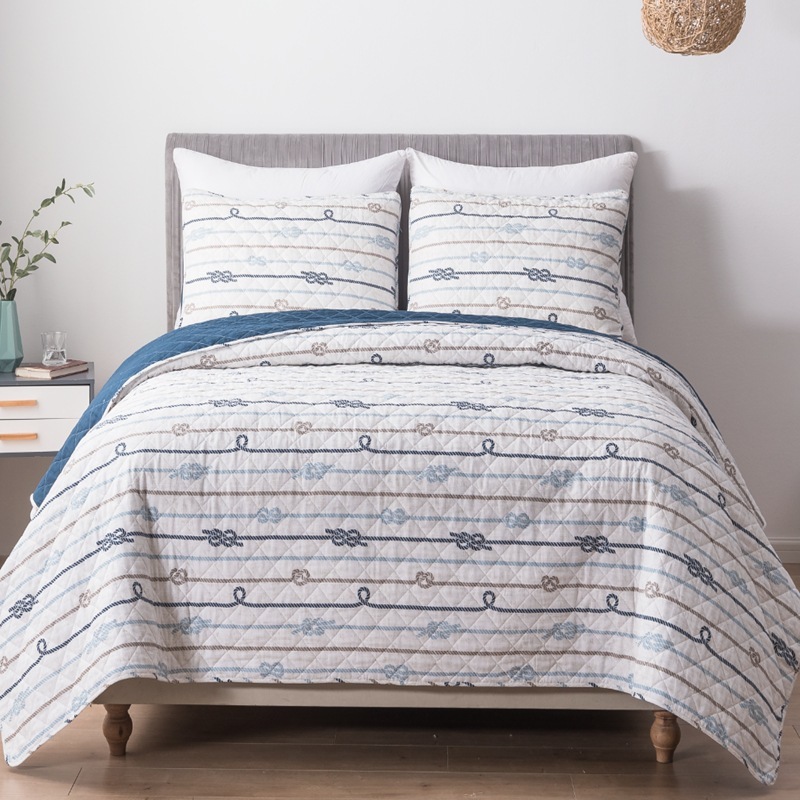 Quilted Comforter sets Printed Bedding Series
