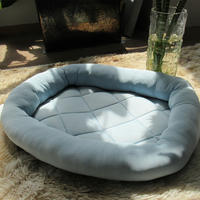 Cool Dog Bed Cushion 75% nylon and 25% viscose Fabric